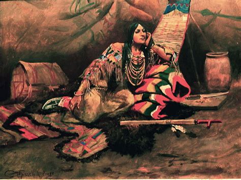 Charles Russell's Native American Painting