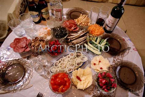 Russian Party Food