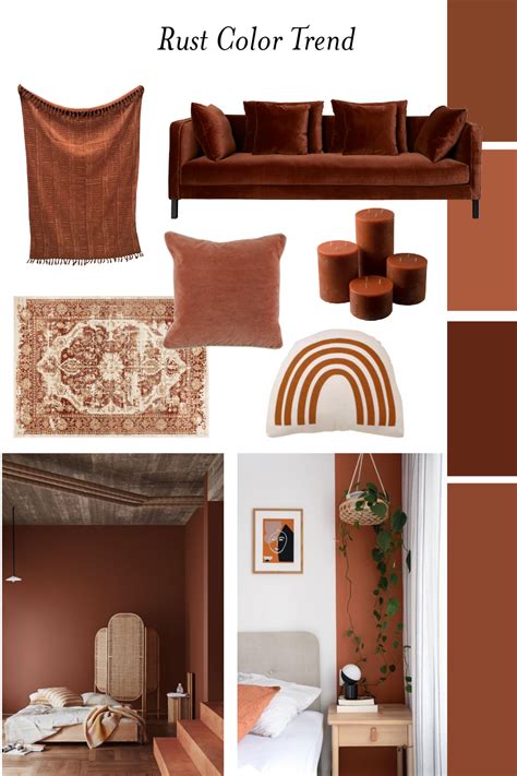 Rust Colour Palette Home Decor 5