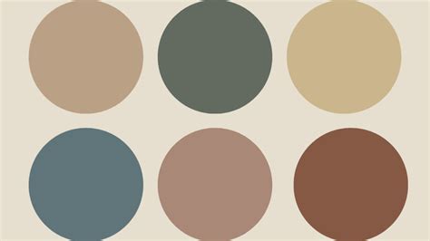 Rustic charm autumn color palette