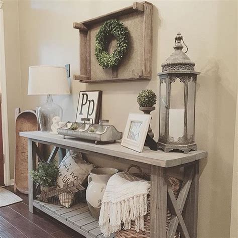 A rustic wooden table with brown and gray tones