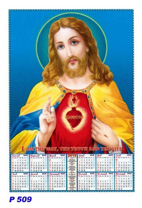 Sacred Heart Calendar