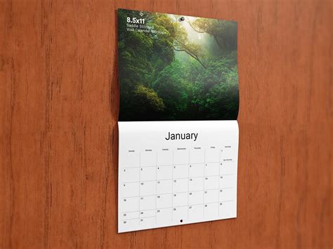 Saddle Stitched Calendar Design