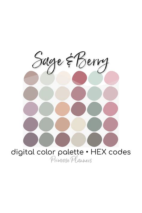 Sage color palette tools