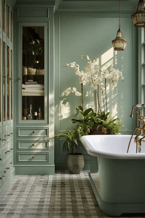 Sage Green Bathroom Inspiration