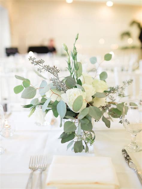 Sage Green Centerpieces