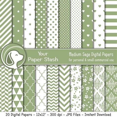 Sage green used in digital design