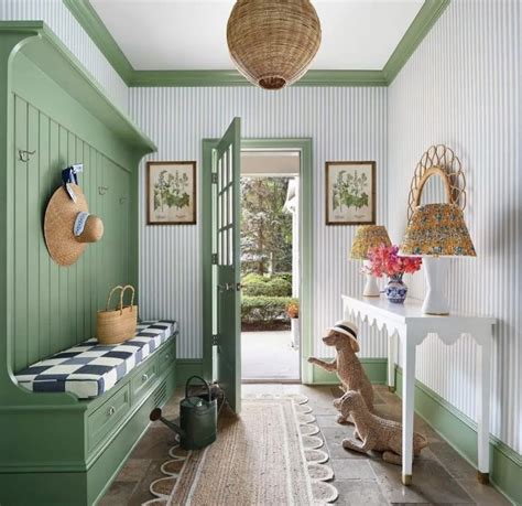 Sage Green Hallway Inspiration