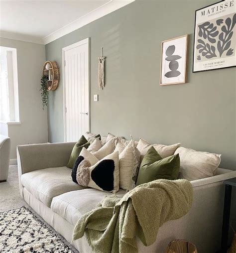 Sage green used in home decor