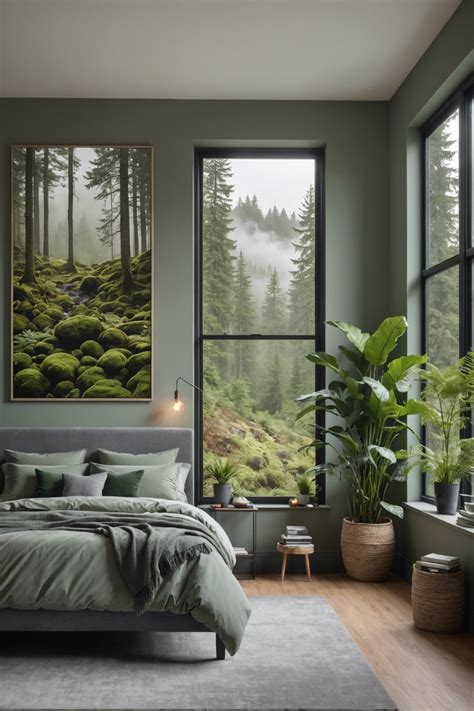 Sage green used in a nature-inspired color scheme