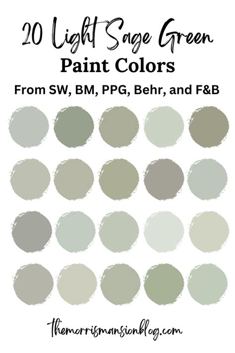 Sage Green Paint Shade