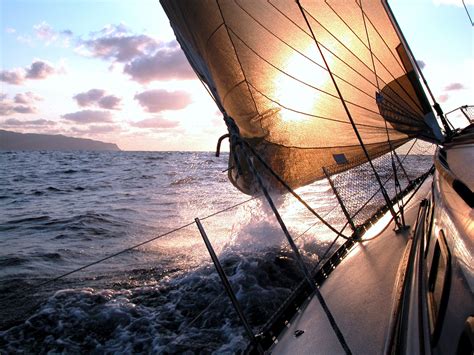 Sailing in Boston During Tides