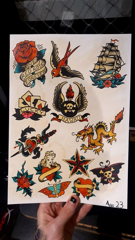 Sailor Jerry flash artwork