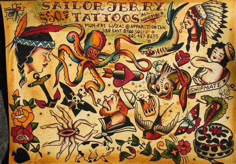 Sailor Jerry flash art