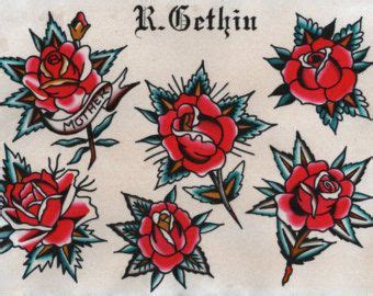 Sailor Jerry rose design