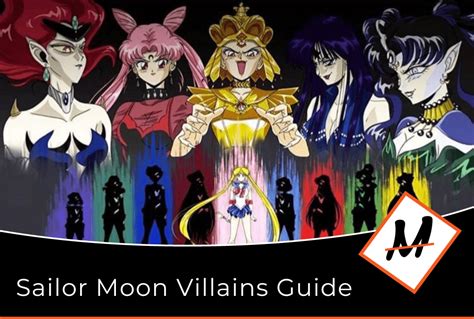 Sailor Moon Villains' Color Palette