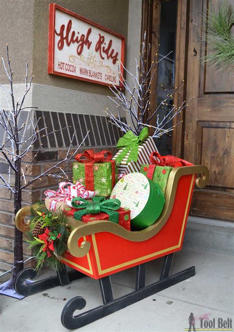 Santa Sleigh Creative Ideas