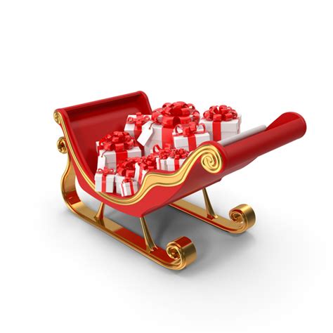 Santa's Sleigh with Gifts