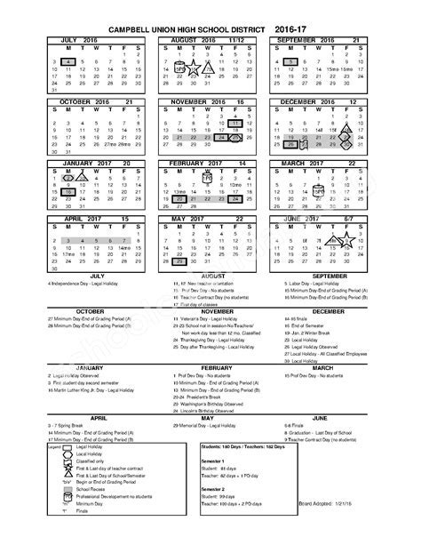 Saratoga High School Event Calendar