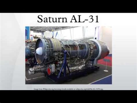 Saturn AL31 Emissions Reduction