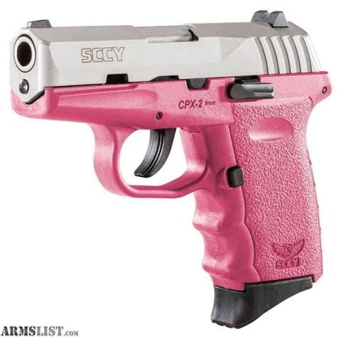 SCCY 9mm Pink Pistol 1