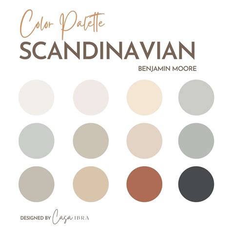 Scandinavian Color Palette