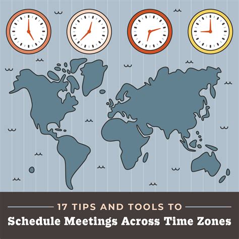 Scheduling Meetings Across Time Zones