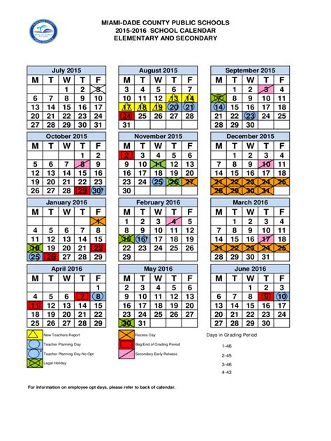 School Calendar