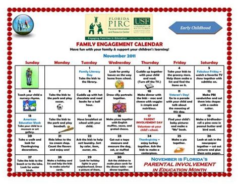 RCPS School Calendar and Parental Involvement