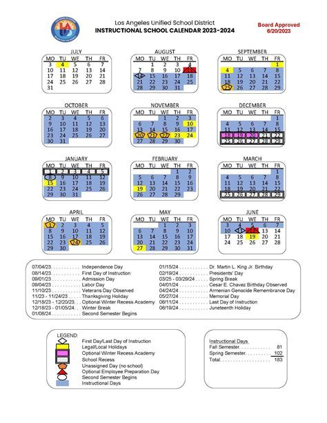 Importance of the St. Johns School Calendar