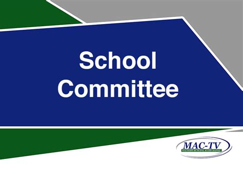 School Committee Meeting