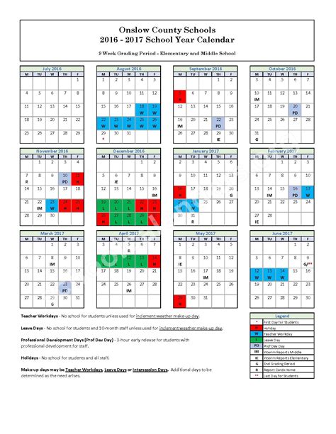 Westfield Washington Schools Calendar Image 7