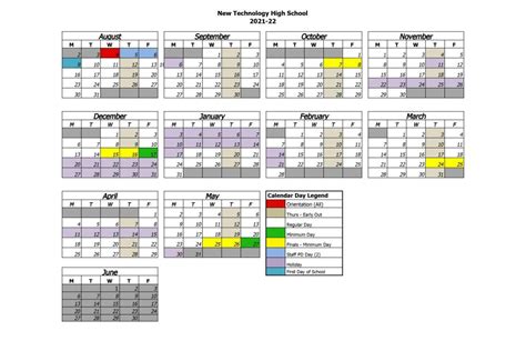 SCUSD School Calendar Image 9