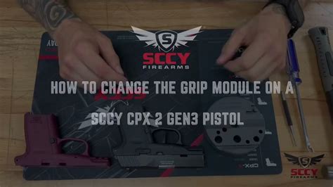 SCCY Firearms Maintenance