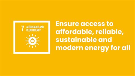 SDG 7: Affordable and Clean Energy