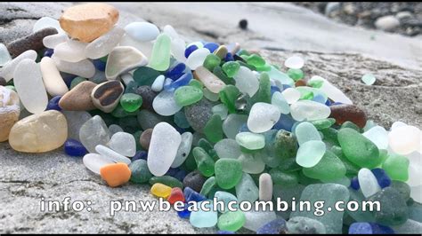 Sea glass hunting