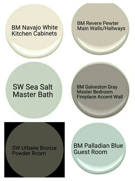 Sea Salt and Revere Pewter color combination