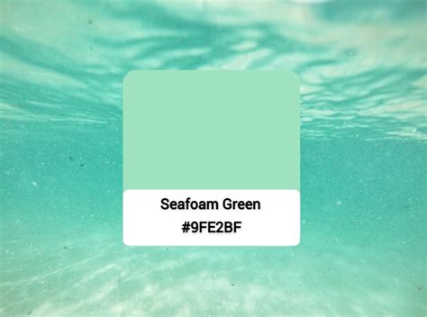 Seafoam Breeze Color