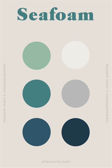 Seafoam Colour Palette Example 5