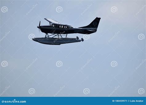 Seaplane Flying Low