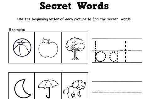 Secret words