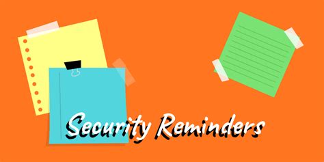 Secure reminders for patients