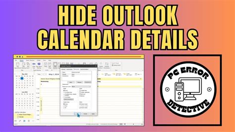 Security and Privacy with Hidoe Calendar