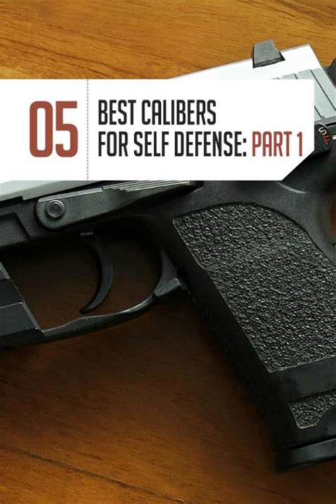 self-defense calibers