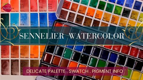 Sennelier Watercolor Palette