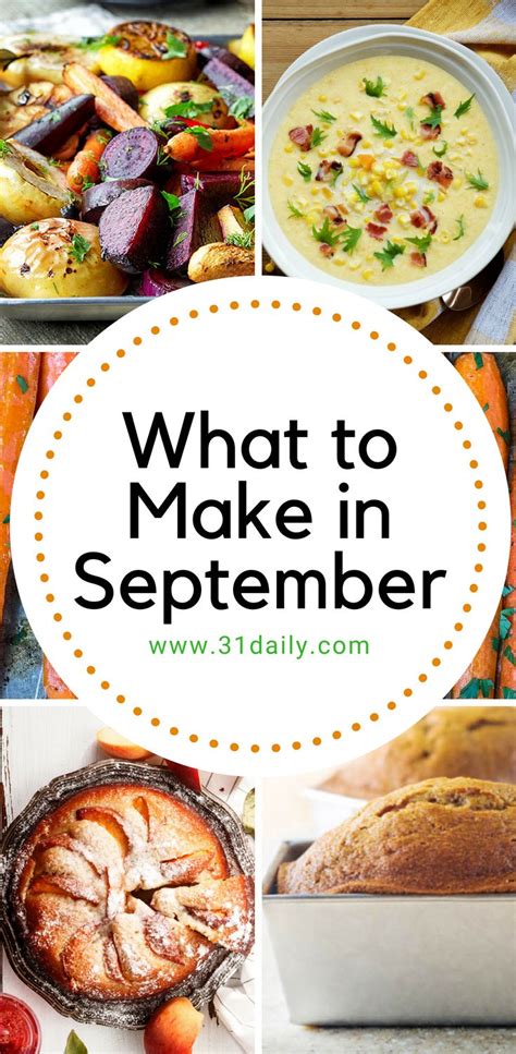 September Food and Drink