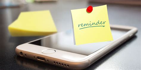 Set Reminders and Notifications