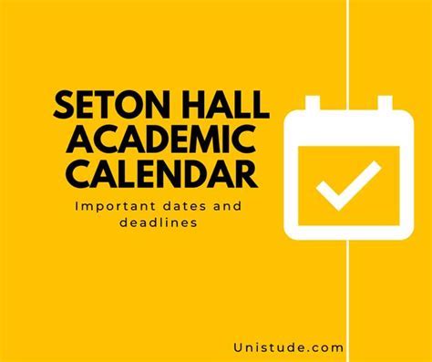 Seton Hall Calendar Interface