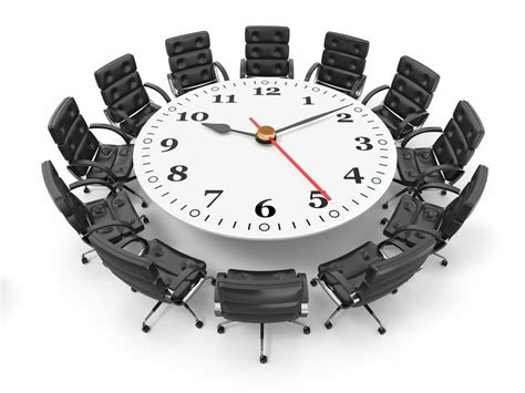 Setting the meeting time and duration