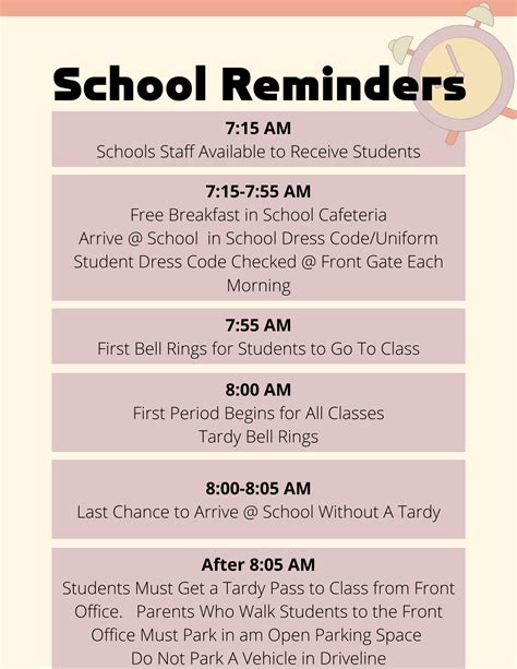 Setting Reminders with the Lansing School Calendar